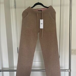 Women’s UGG Brown Knit Lounge Pants
